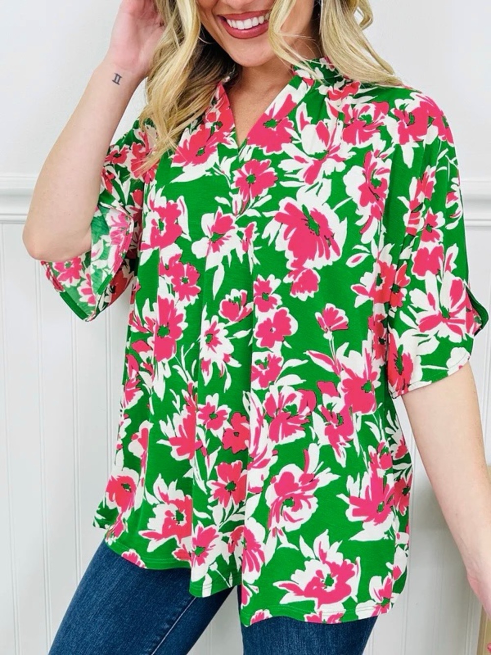 Dear Scarlett Lizzy Breeze Blouse